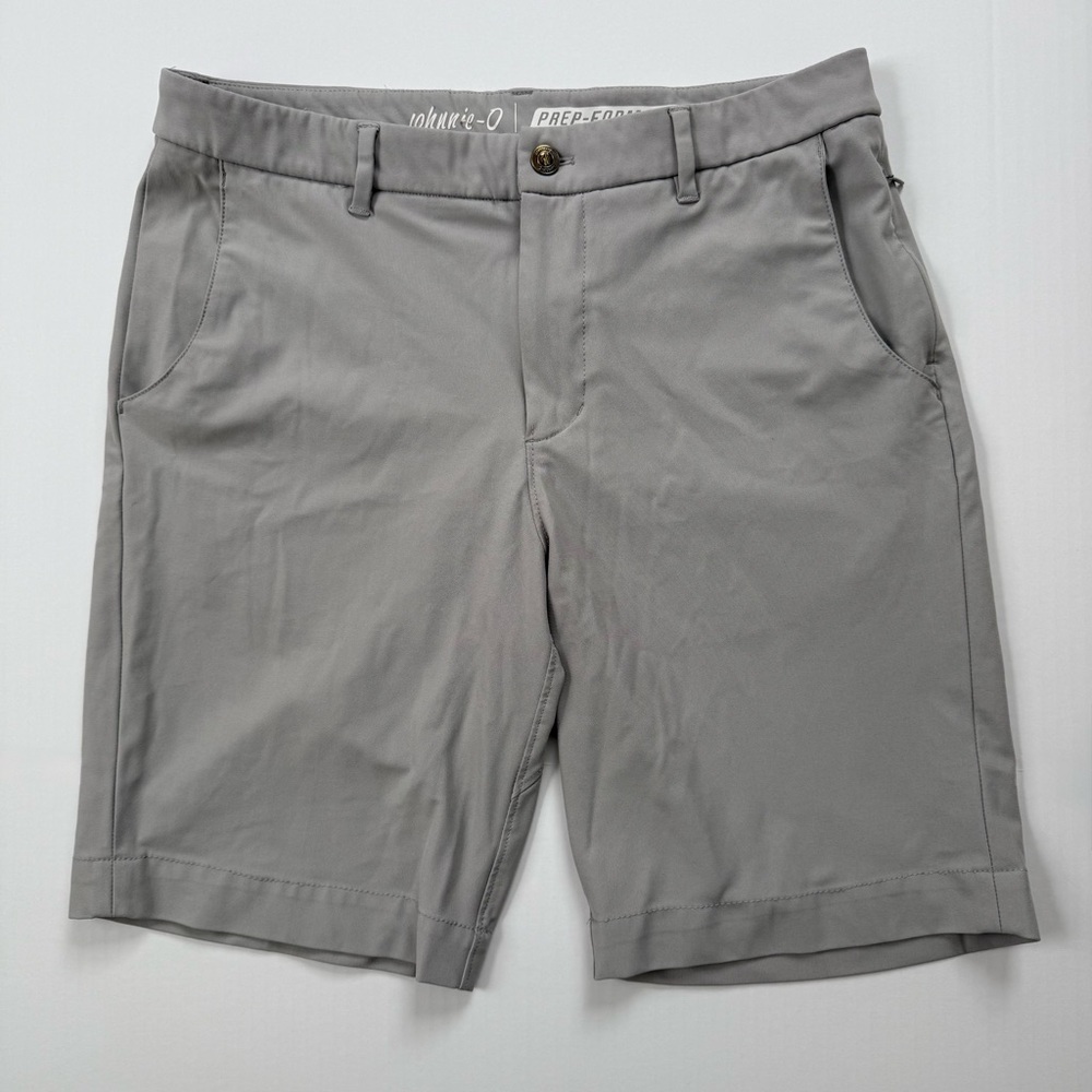 johnnie-O Prep-formance Golf Shorts Mens 32 Performance Stretch Khaki